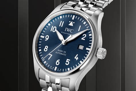 iwc pilot xx|iwc pilot mark xx blue.